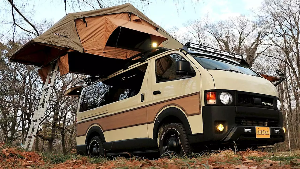 Toyota Hiace Reverse Restomod By FlexDream Makes Us Want To Move To Japan | Carscoops