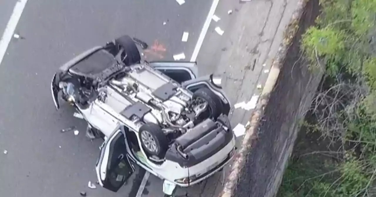 1-month-old killed in crash on 101 Freeway in Valley Village