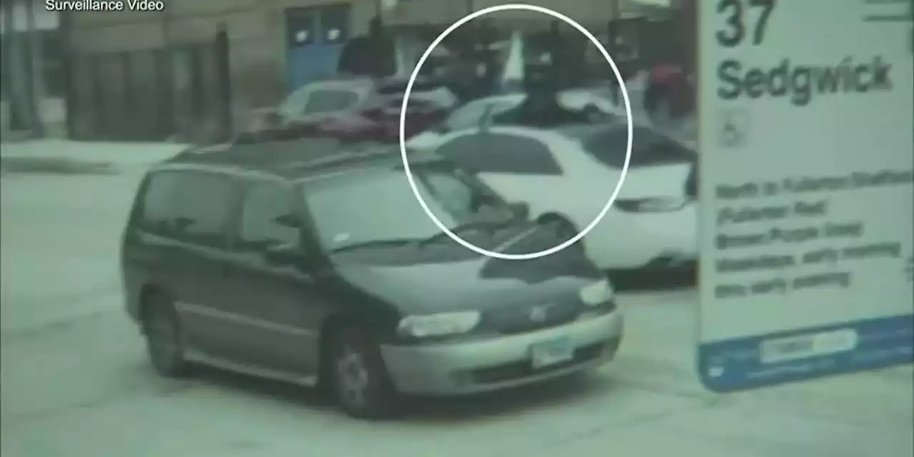 Caught on camera: Car thief clings to hood of getaway car