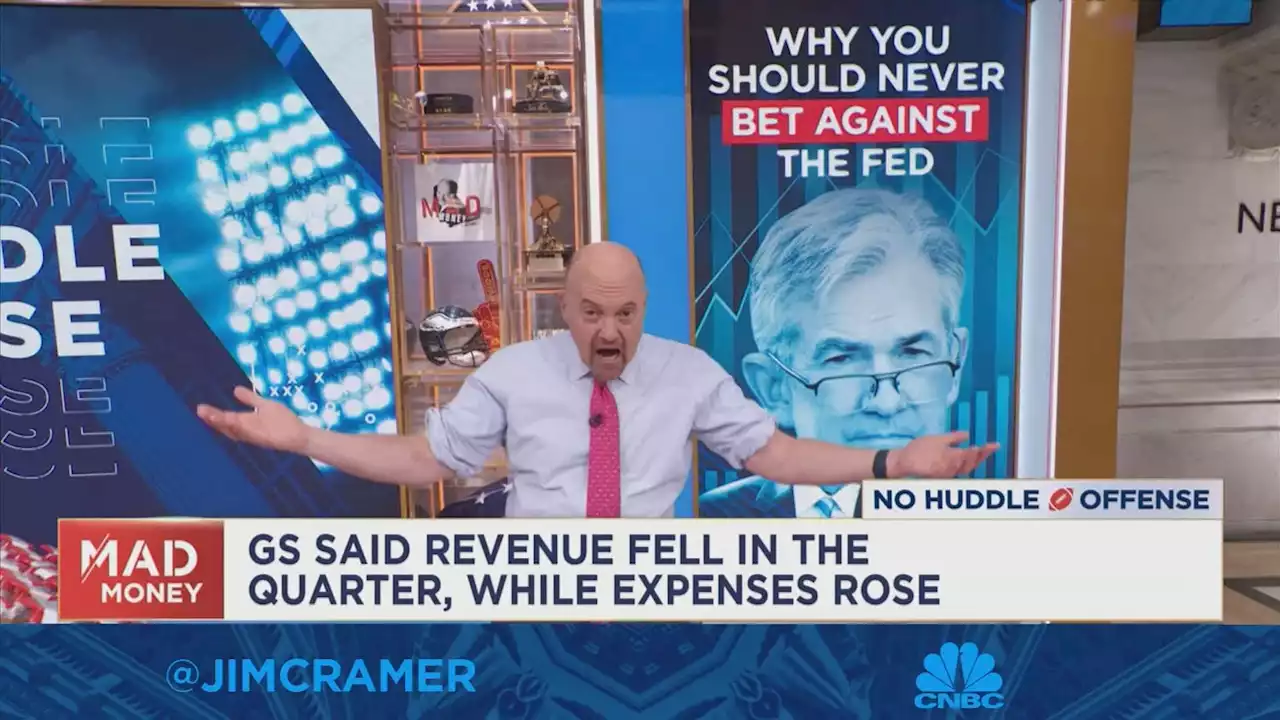 Jim Cramer explains why investors should bet with the Federal Reserve, not against it