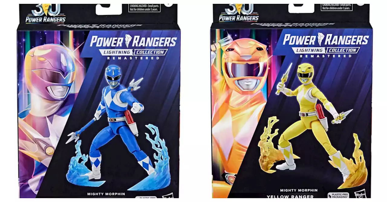 Power Rangers Lighting Collection Remastered Figures Drop Alongside 30th Anniversary Special Footage