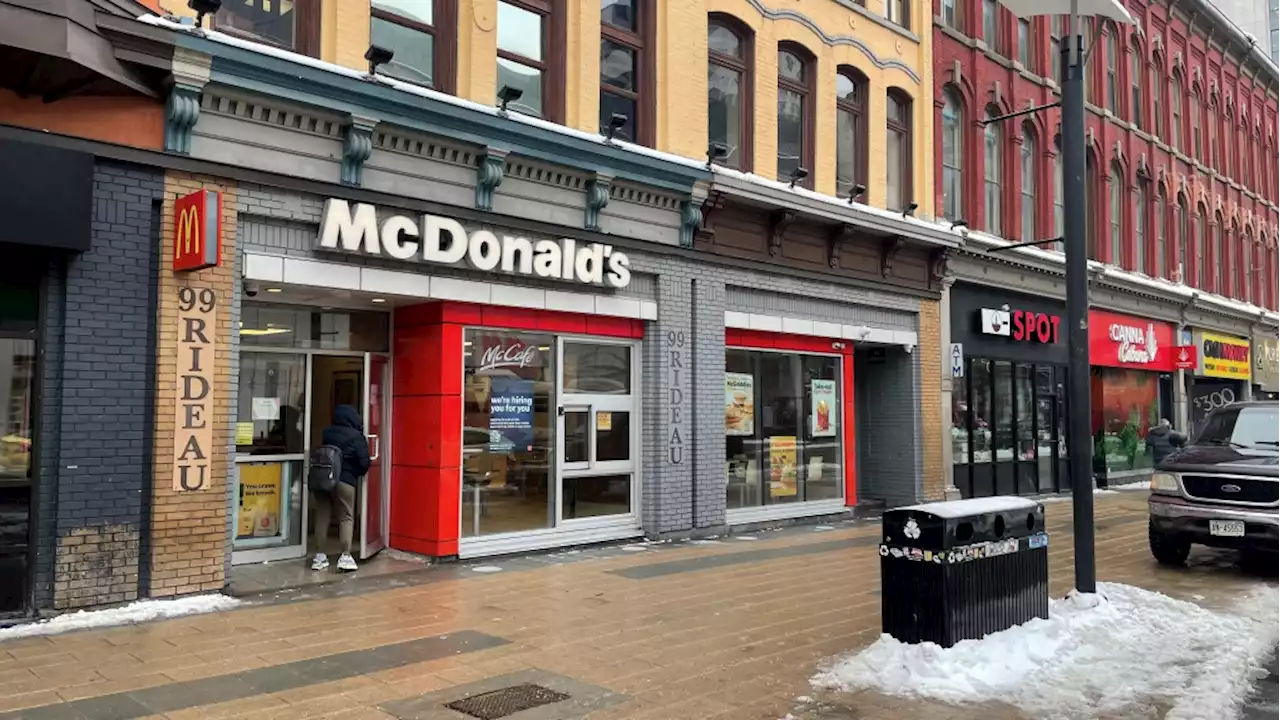 Ottawa's notorious Rideau Street McDonald's closing permanently