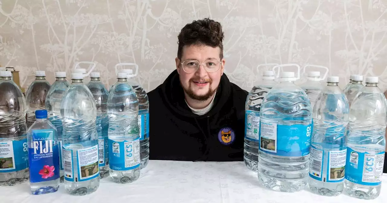 'Tap water hater' bathes in bottled water and spends £4k a year filling up tub