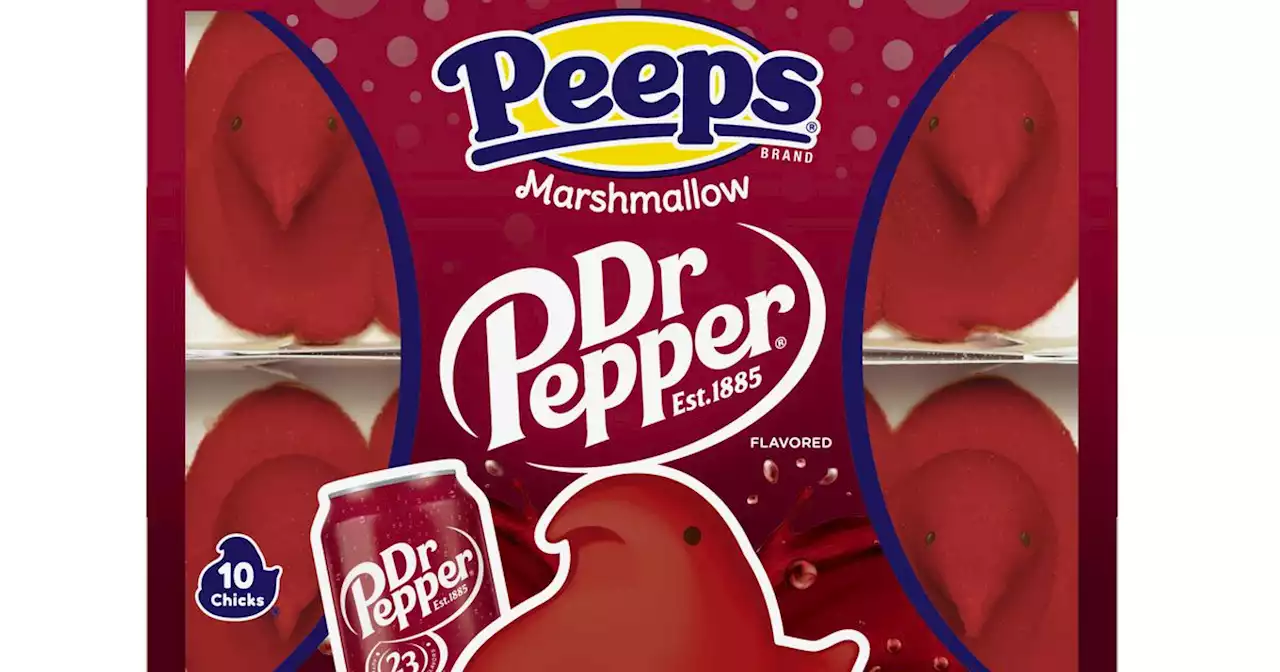 Dr Pepper flavored Peeps arrive in Texas soon. Will you try them?