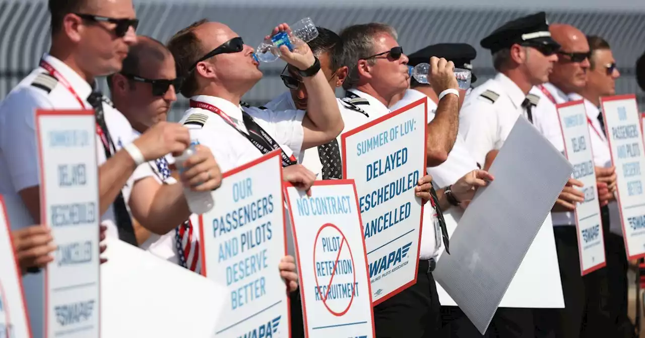 Southwest Airlines pilots’ union calls for ‘historic’ strike vote to ramp up pressure