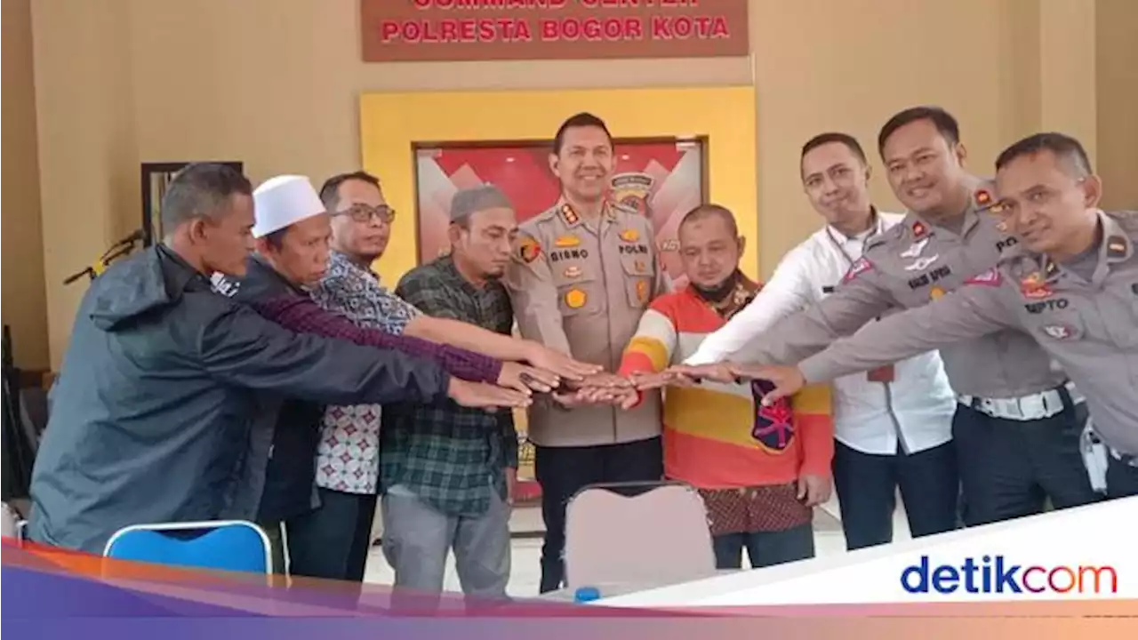 Dipertemukan, Sopir dan Ortu ABG Hadang Truk di Bogor Saling Memaafkan