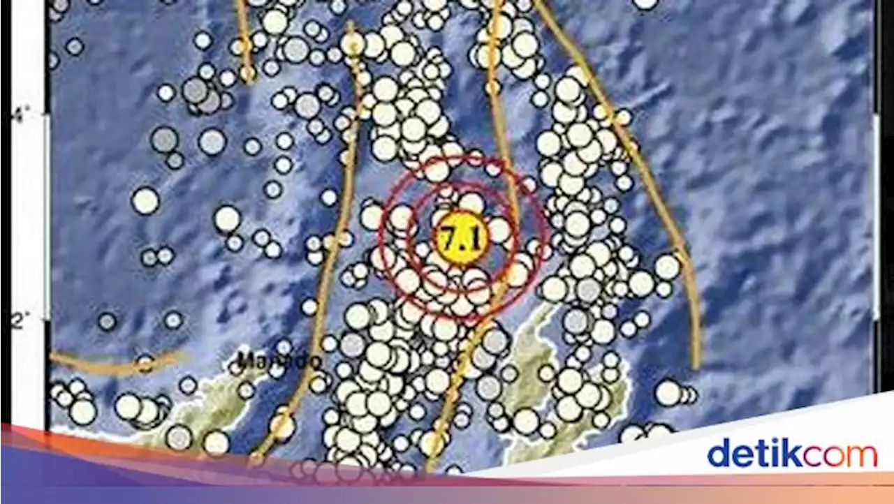 Gempa M 7,1 Melonguane Sulut Terasa Kuat di Halmahera Timur hingga Ternate