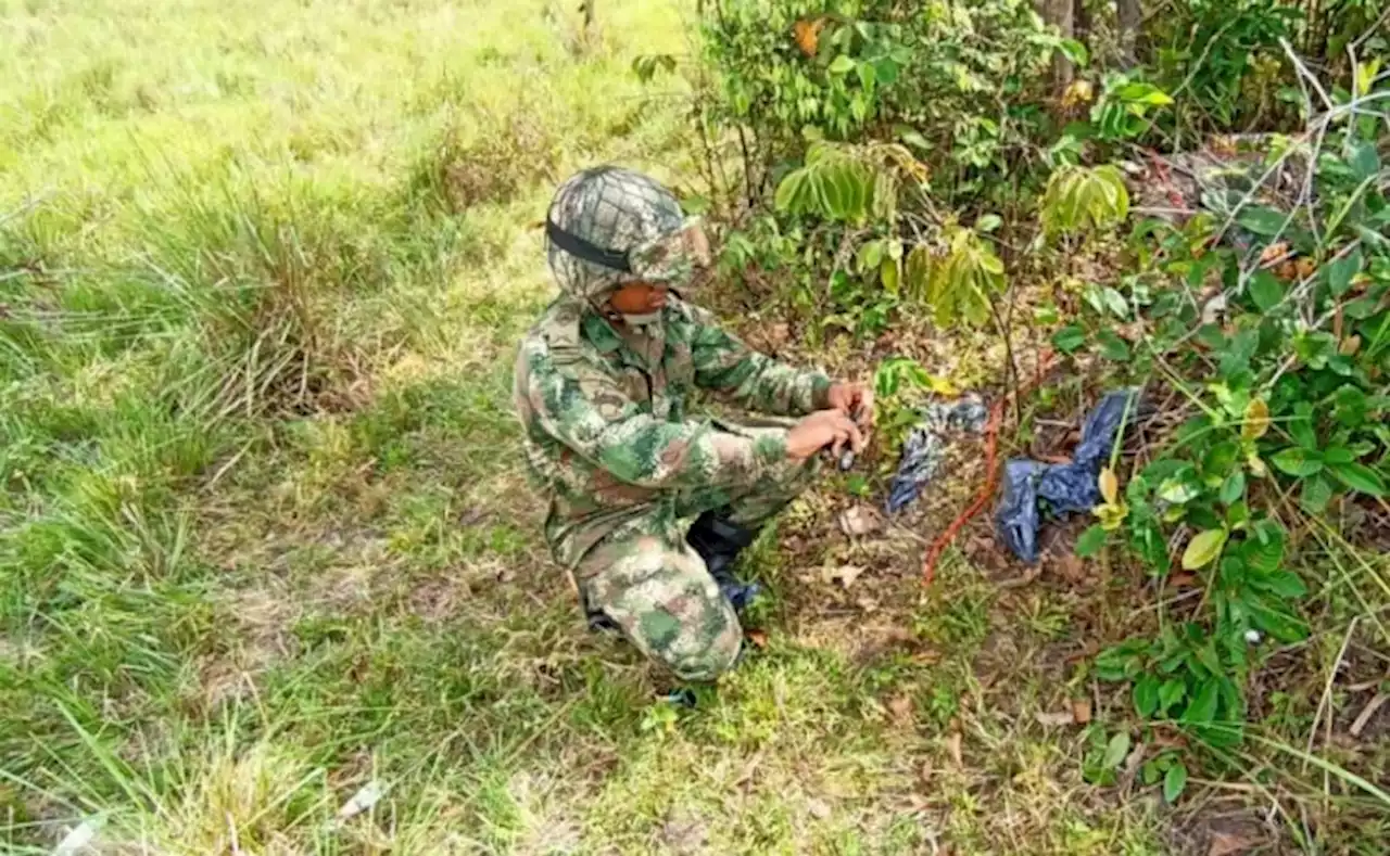 Desactivaron cinco áreas minadas en dos municipios de Arauca