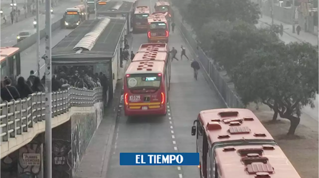 En vivo | así está la movilidad en jornada de colaton en Transmilenio