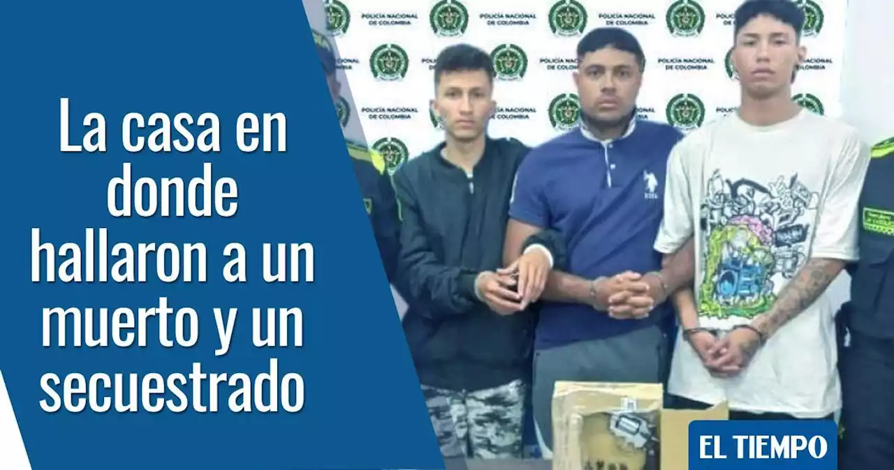 La casa en Suba donde hallaron a un muerto y escondían a un secuestrado