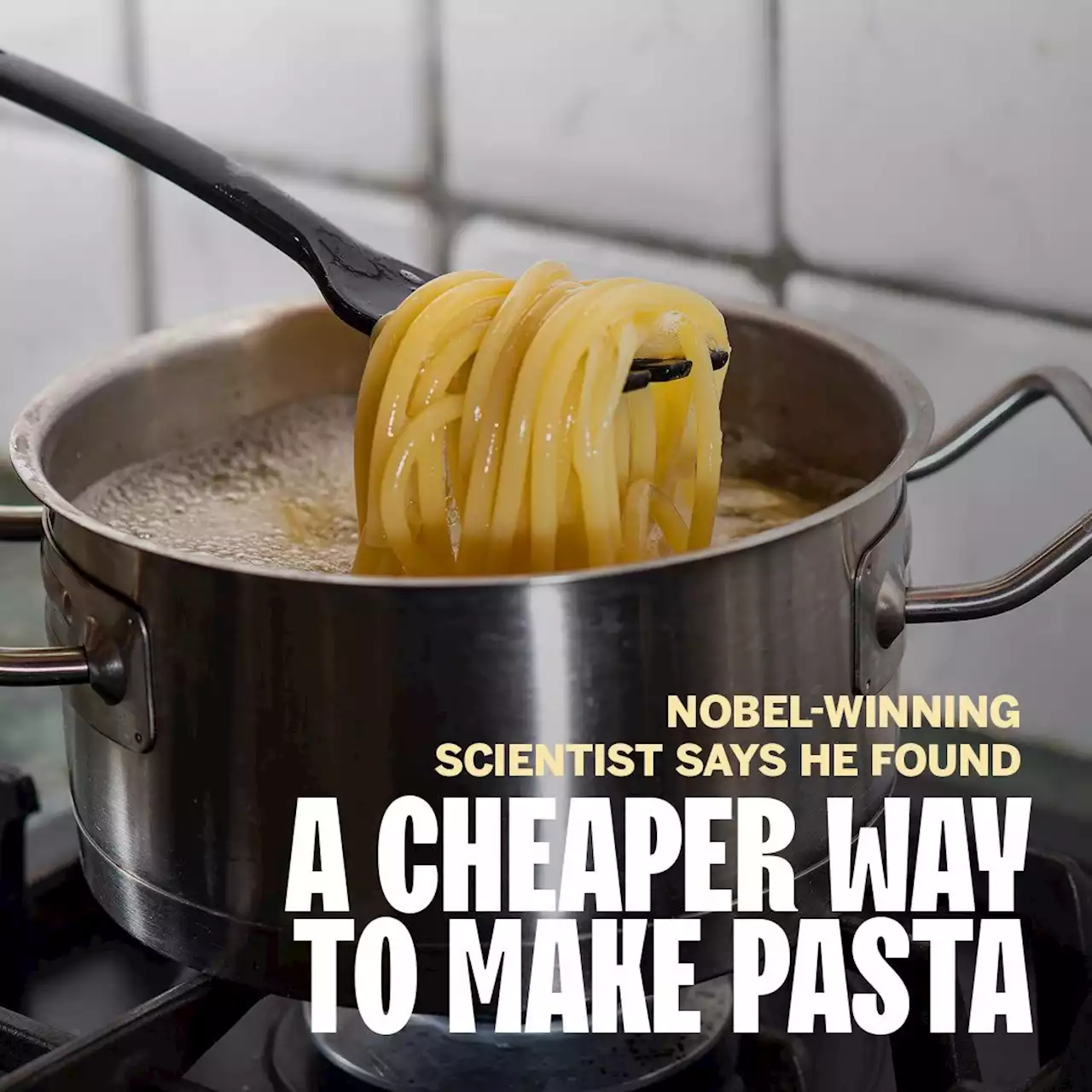 Nobel-Winning Scientist Says He Found a Cheaper Way to Make Pasta — and Chefs Are Mad