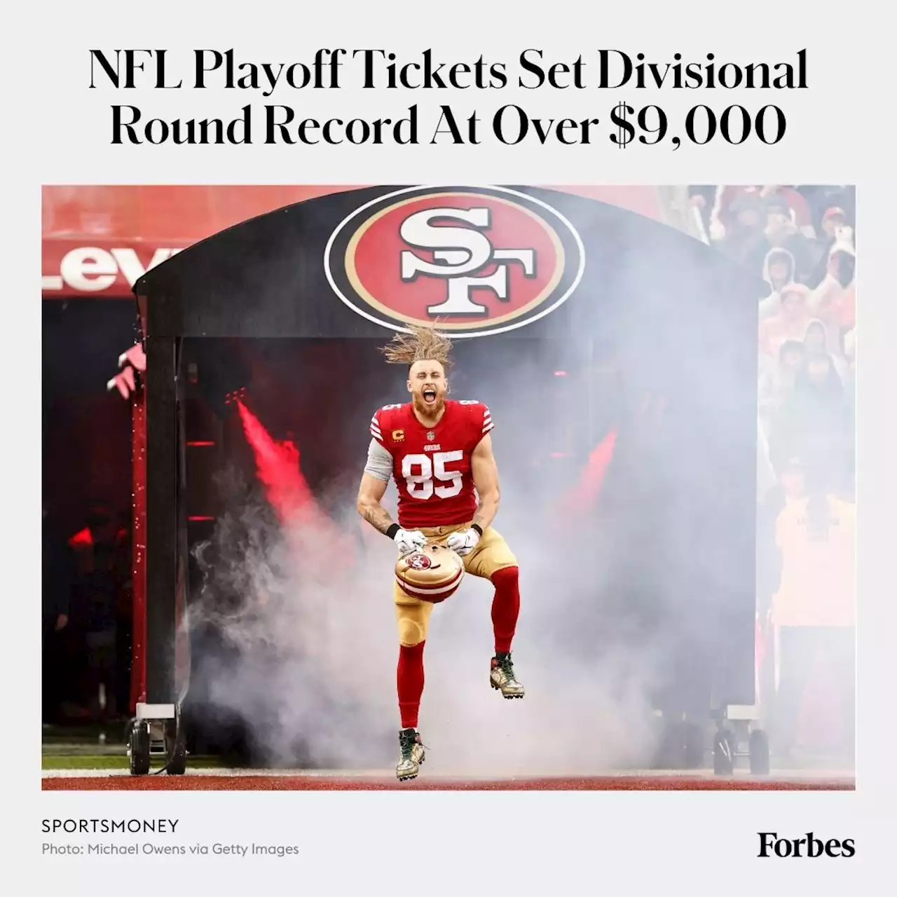 NFL Playoff Tickets Set Divisional Round Record At Over $9,000