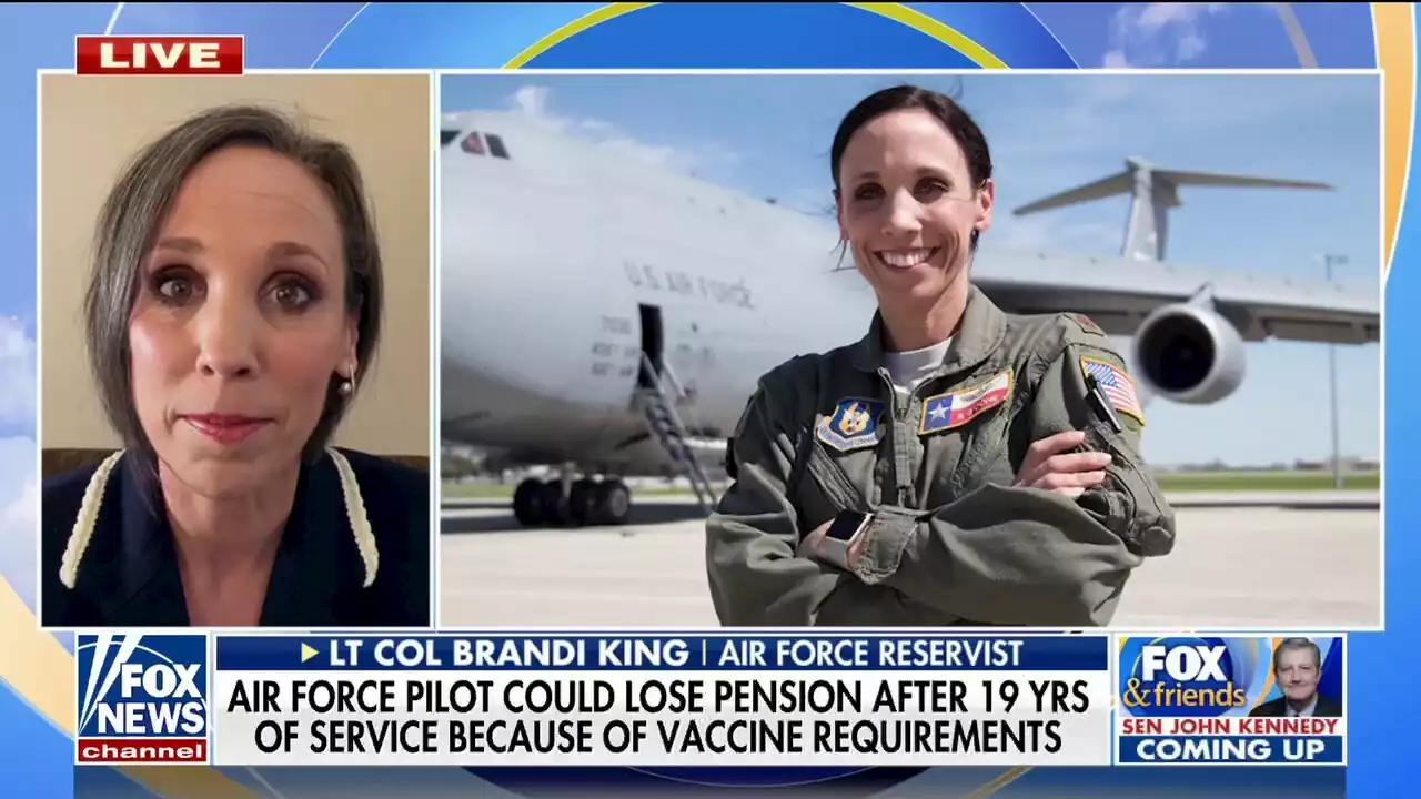 Air Force pilot near retirement could lose pension despite vaccine mandate repeal: I'm in 'purgatory'