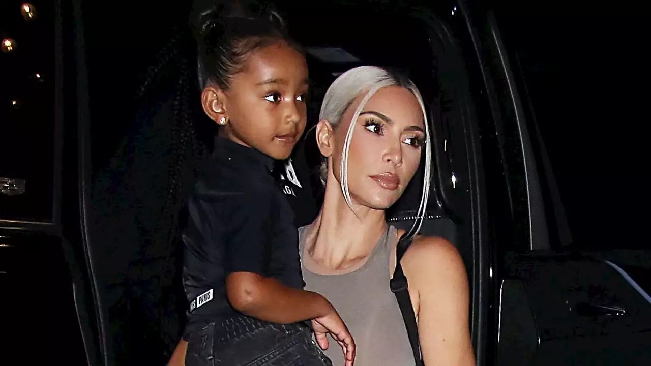 Kim Kardashian matches her five-year-old ‘twin’ daughter Chicago in sweet birthday photos