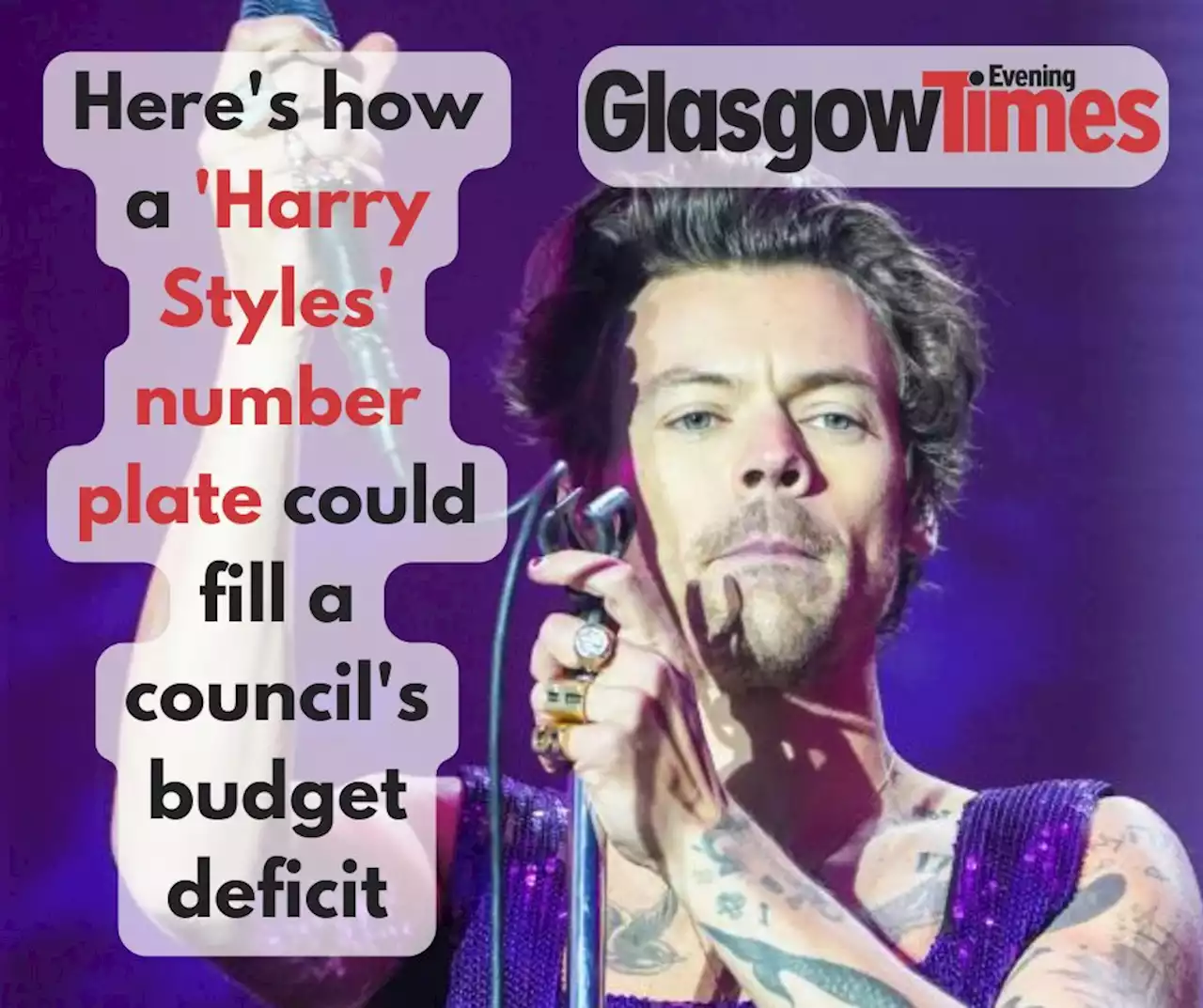 How a 'Harry Styles' number plate could fill a council's budget deficit