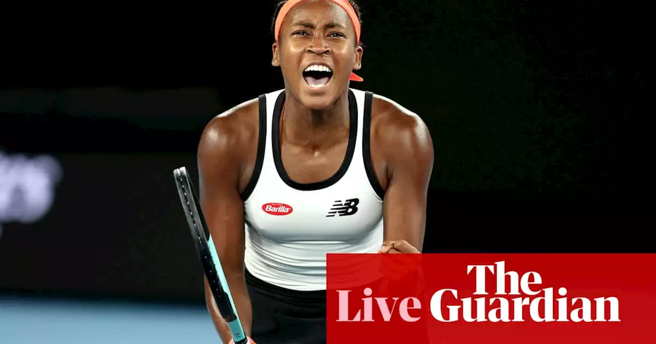 Australian Open 2023: Gauff knocks out Raducanu, Millman v Medvedev – live