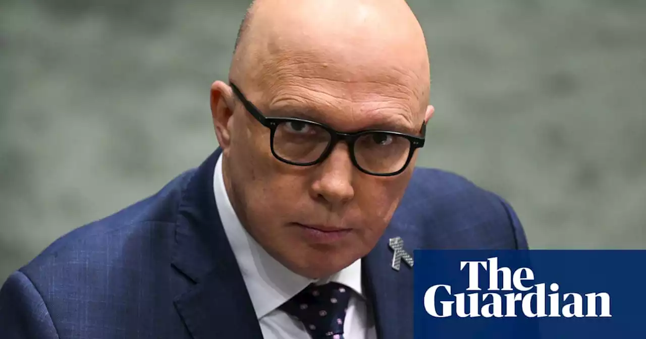 Peter Dutton accuses PM of evading questions on whether Labor would legislate voice to parliament if vote fails