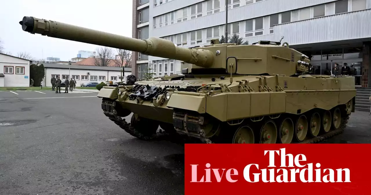 Russia-Ukraine war live: pressure mounts on Germany to send tanks; Chancellor Scholz due to speak in Davos