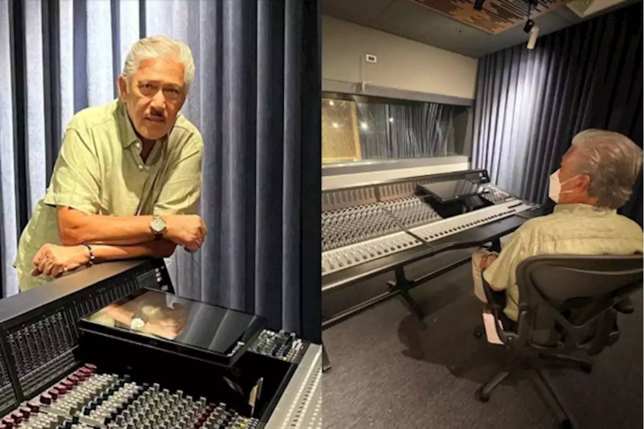 LOOK: Tito Sotto teases opening of VST recording studio