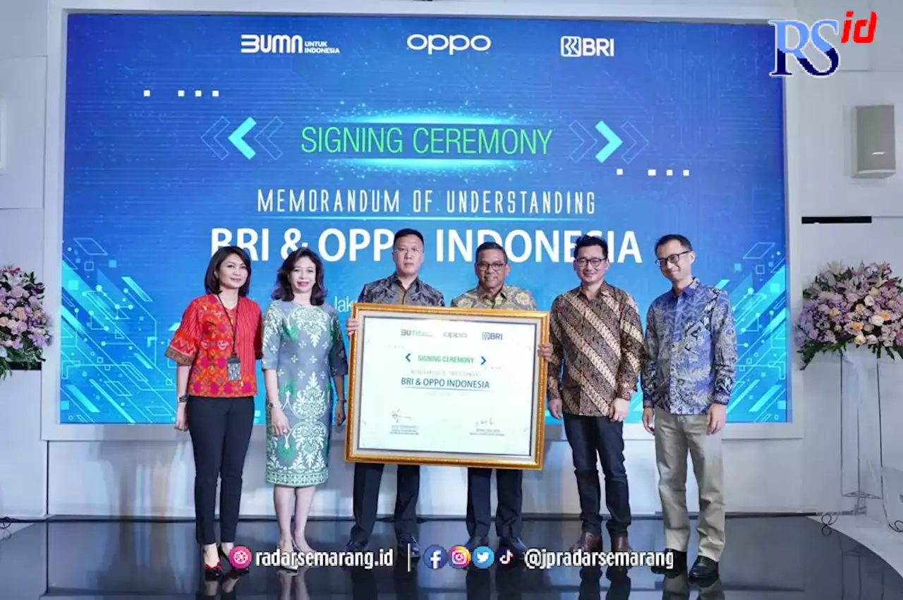 BRI Jalin Kerja Sama dengan Oppo Indonesia Perluas Transaksi Digital