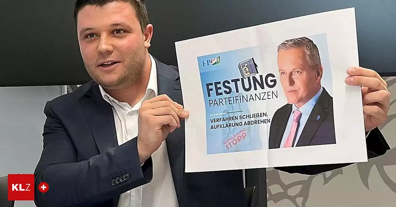 Grazer FPÖ-Finanzkrimi: SPÖ-Klubchef Schwarz fordert: 'Kunasek soll sich selbst ausliefern' | Kleine Zeitung