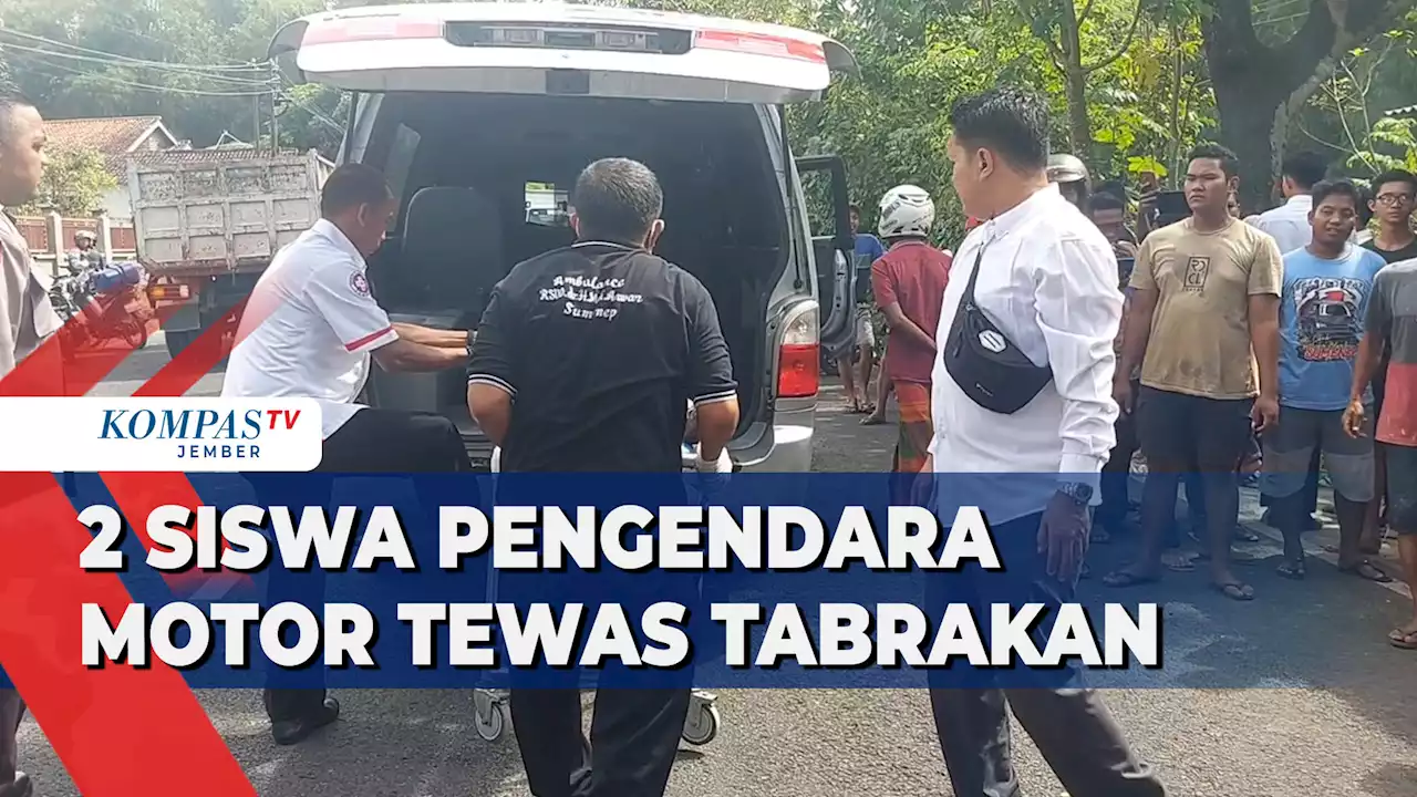 2 Siswa Pengendara Motor Tewas Tabrakan Saat Mendahului Truk