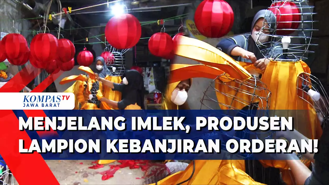 Lampion Karakter Kelinci Laris Manis Menjelang Imlek