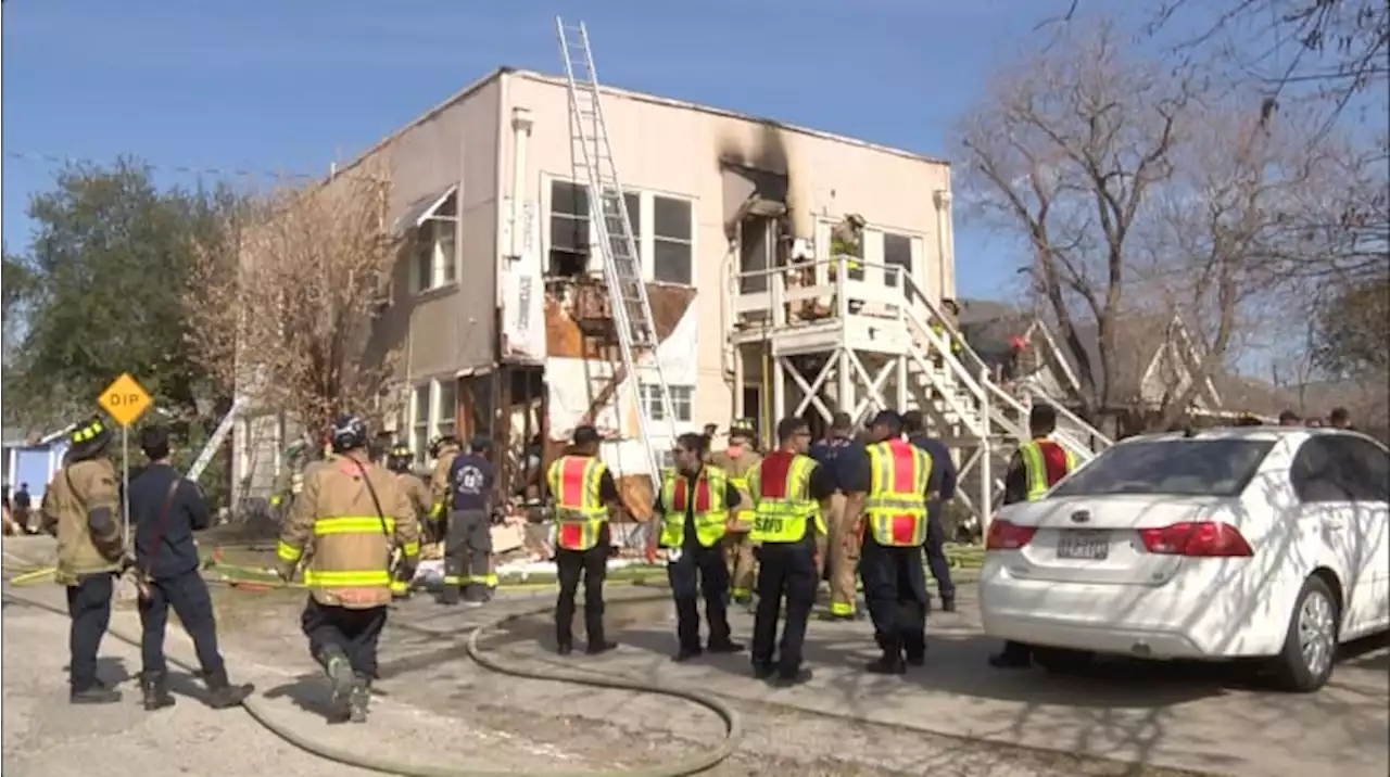 San Antonio Fire Department investigating fire at fourplex on North Side