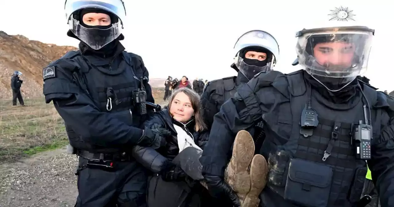 Detuvieron a Greta Thunberg luego de una protesta en Alemania | Mundo | La Voz del Interior