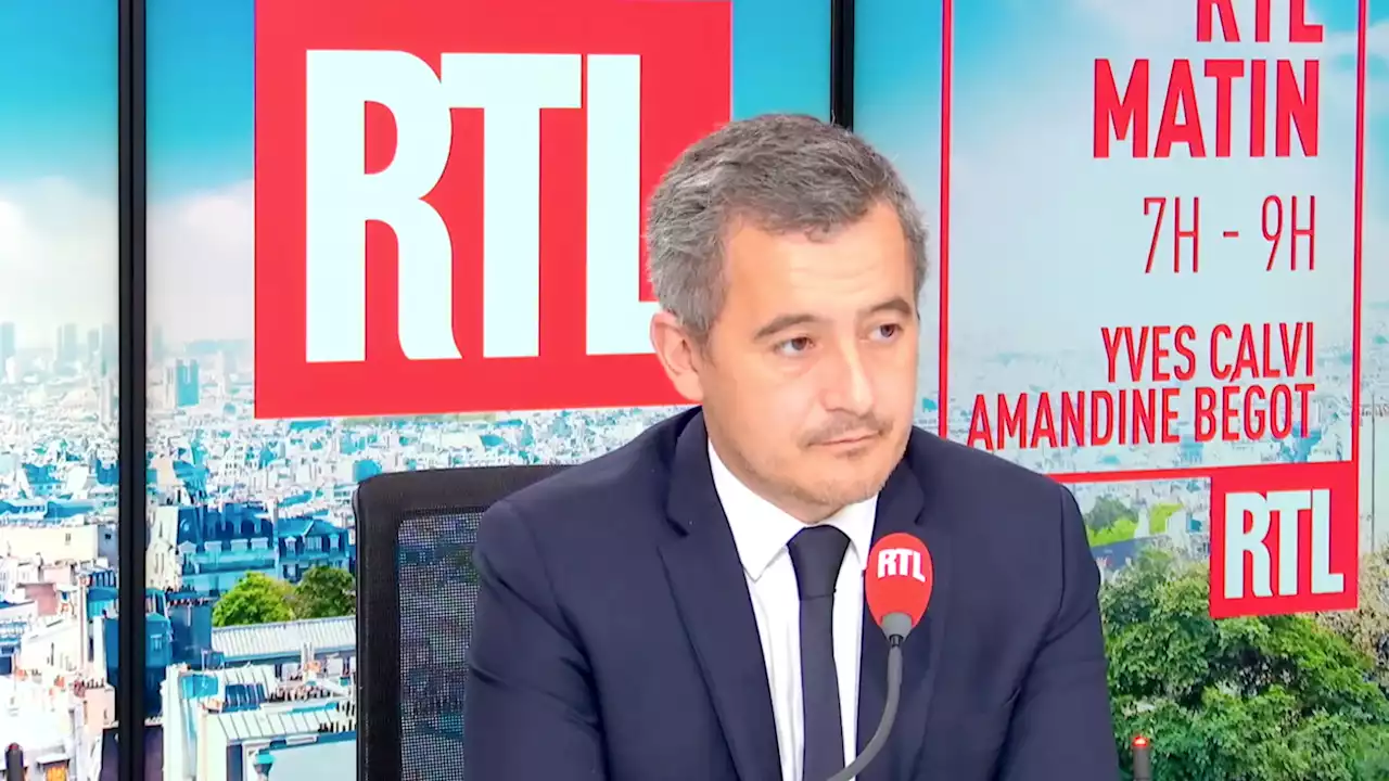 La réponse de Darmanin après les menaces de la CGT Énergie qui visent les élus pro-réforme des retraites