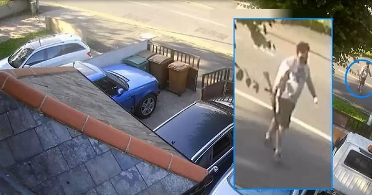 Chilling footage shows man carrying shotgun during eight-minute killing spree