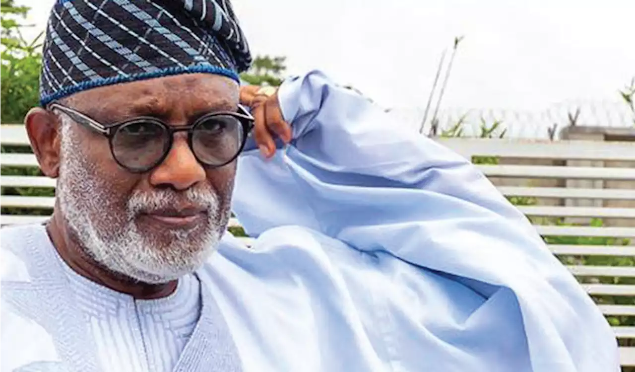 Akeredolu recovering from health challenges, says aide