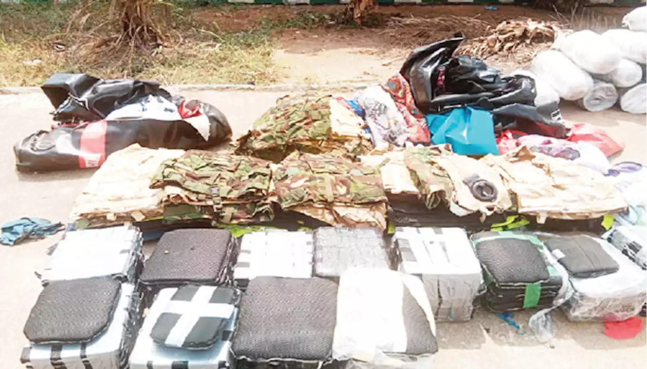 N13bn drugs, military hardware seized at Lagos airport