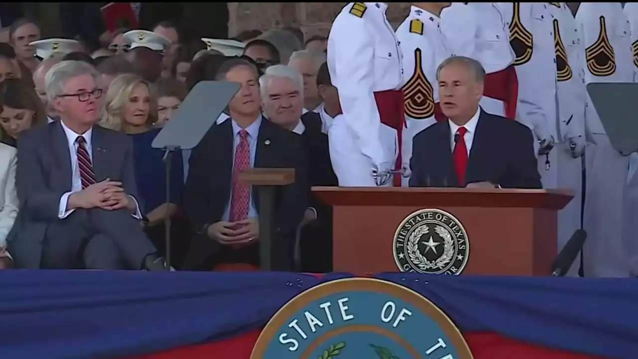 Gov. Greg Abbott, Lt. Gov. Dan Patrick Sworn in, Begin Third Terms