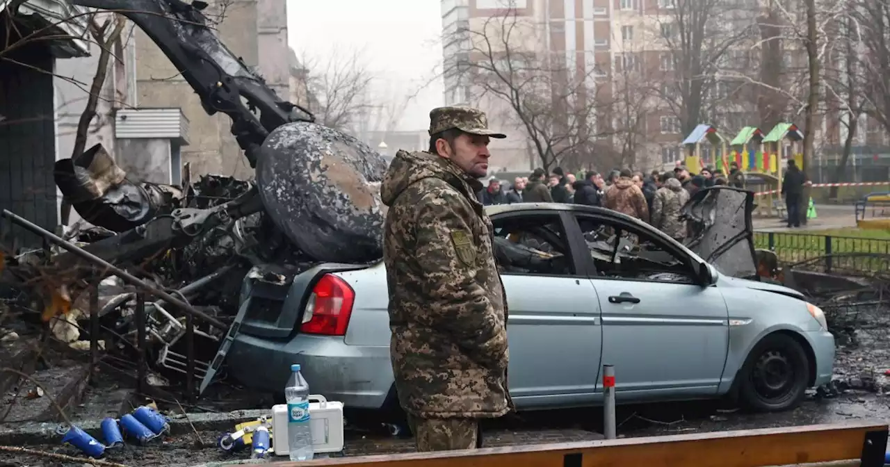 Ukraine's interior minister among 18 dead in helicopter crash