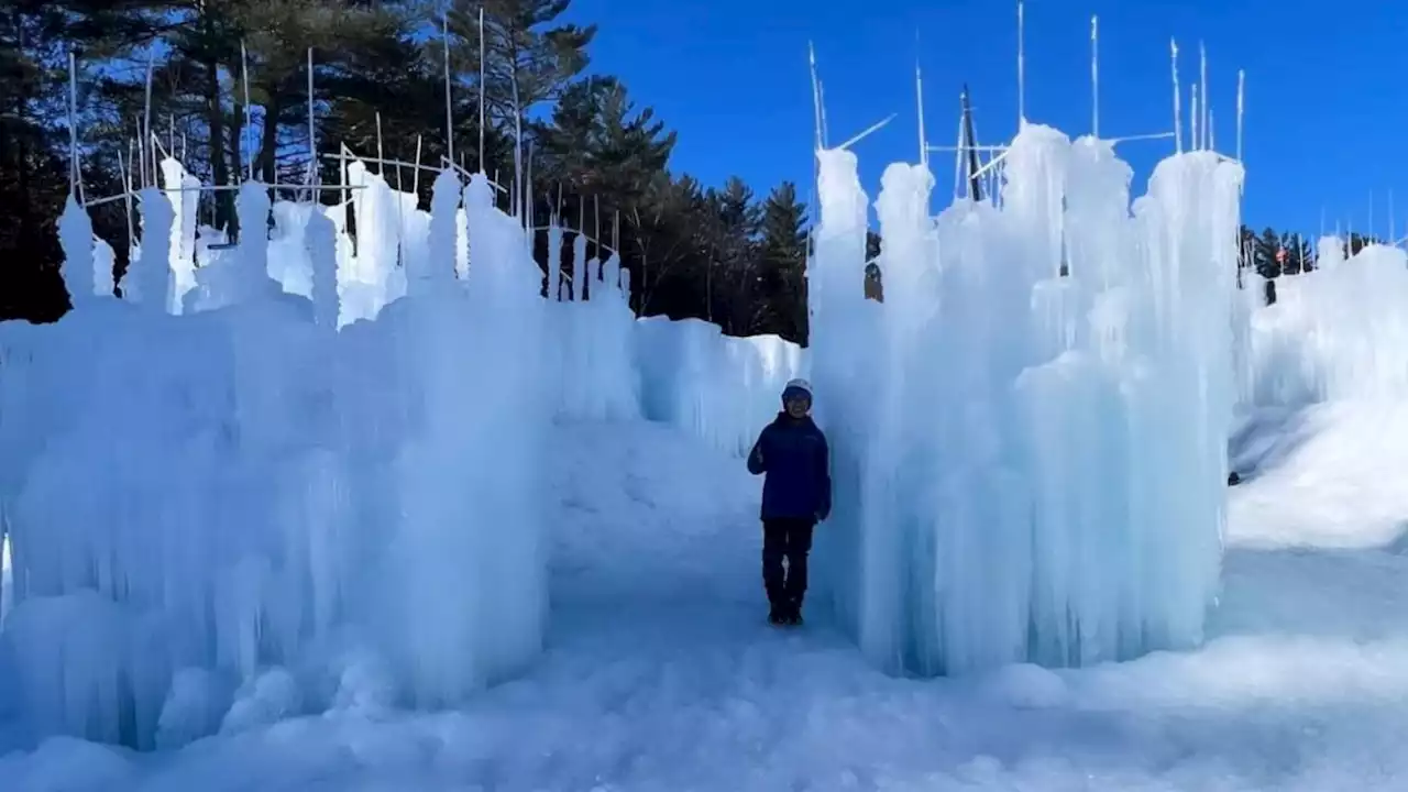 Opening of NH Ice Castles Delayed Due to Warm Weather