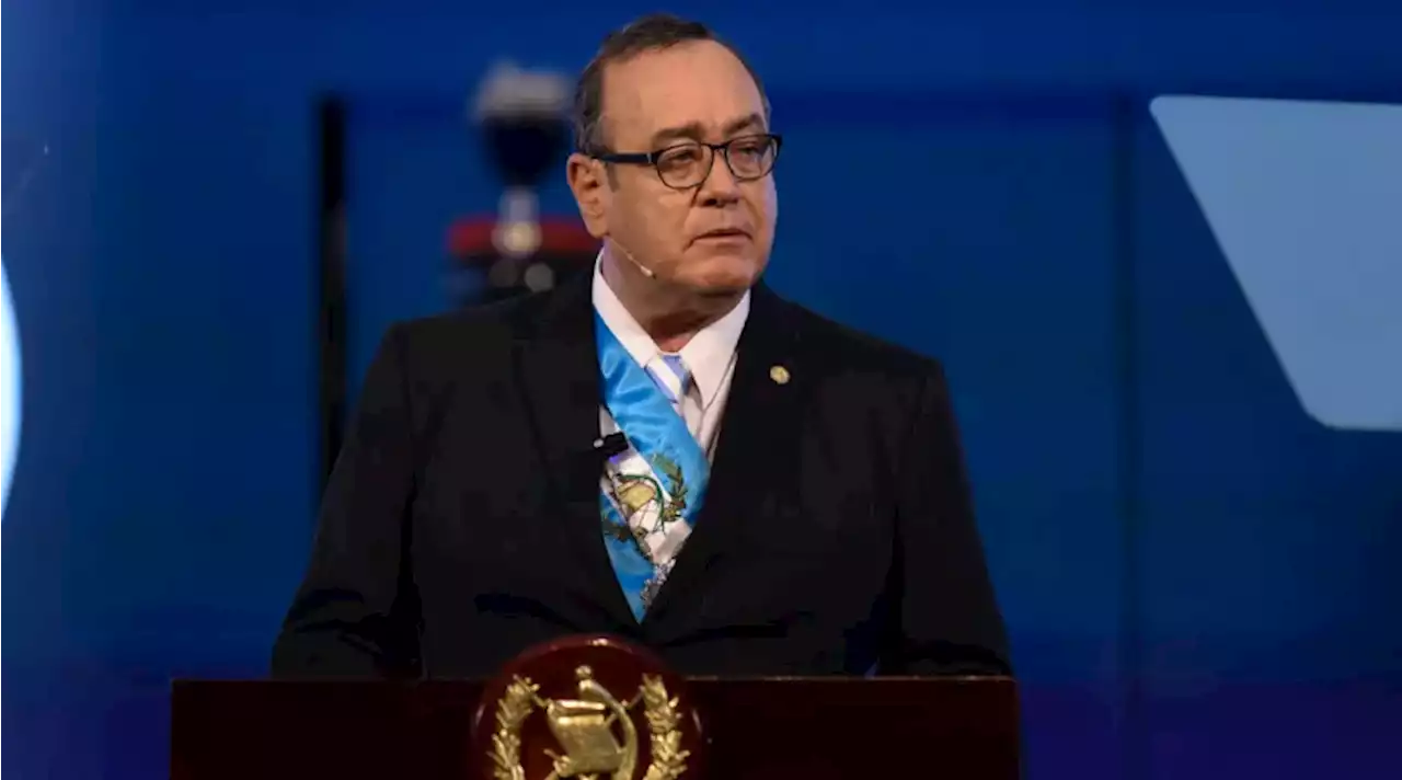 “Colombia y Guatemala seguirán unidos': presidente de Guatemala