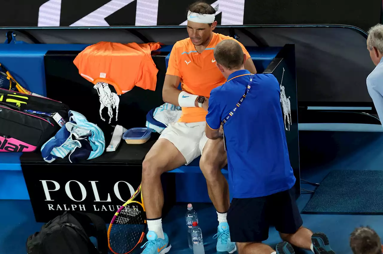 Banged-up Rafael Nadal ousted from Australian Open