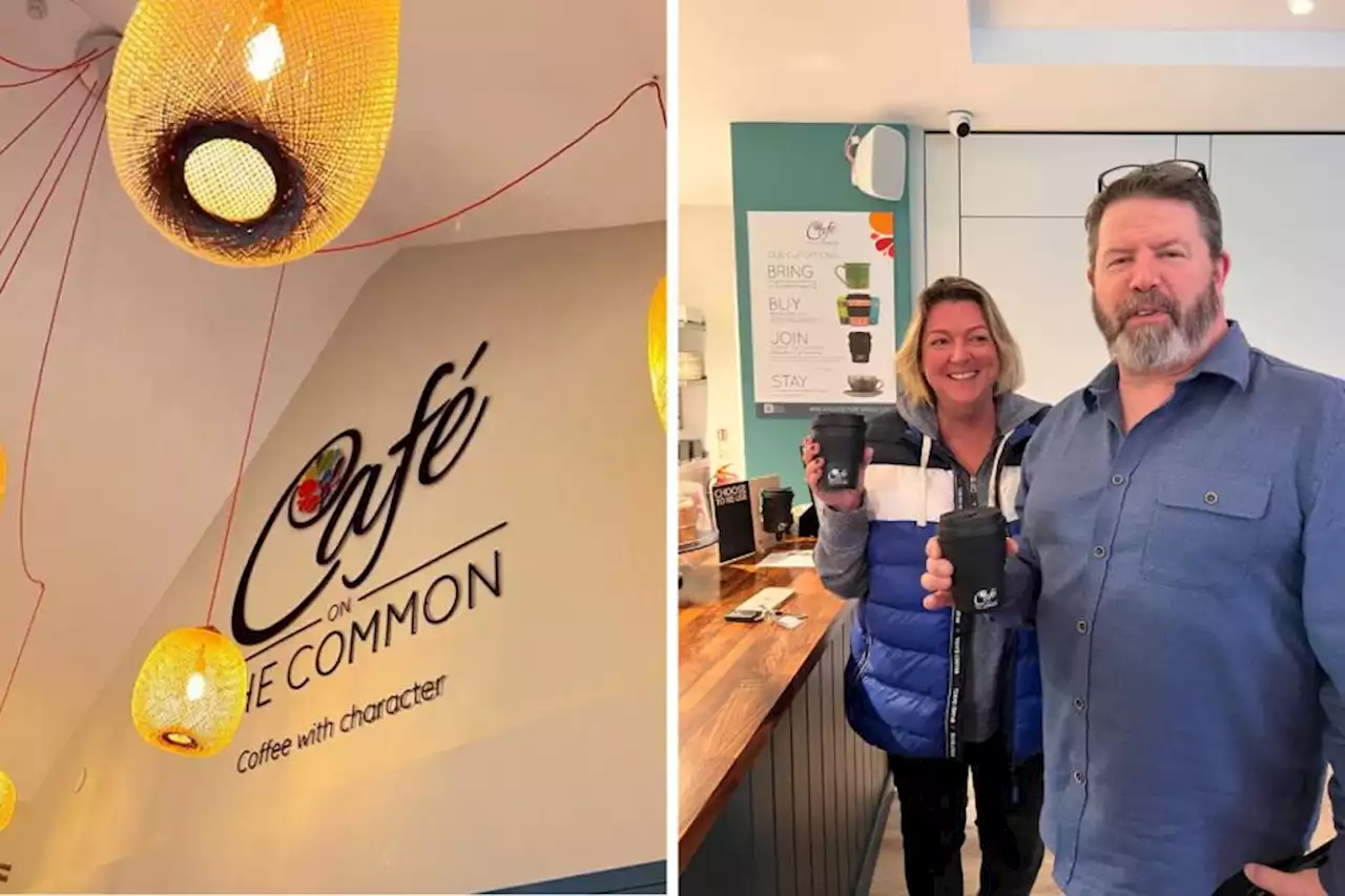 New café opens on village common