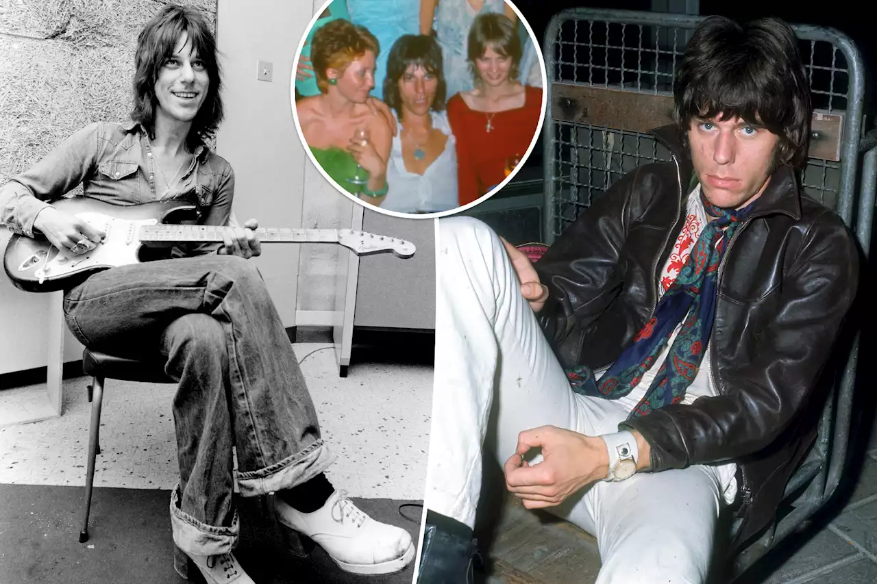 Jeff Beck put his guitar before romance as a young rock star, pal remembers