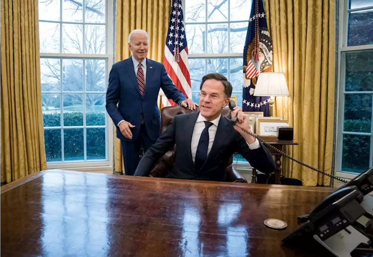 Rutte prijst leiderschap Biden op bezoek in het Witte Huis en wil Patriots leveren aan Oekraïne