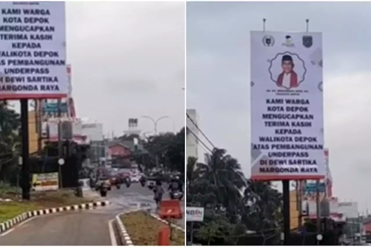 Wali Kota Depok Kena 'Rujak' Gegara Baliho Terima Kasih, Netizen: Warga Mana yang Merasa Diwakilkan? - Pikiran-Rakyat.com