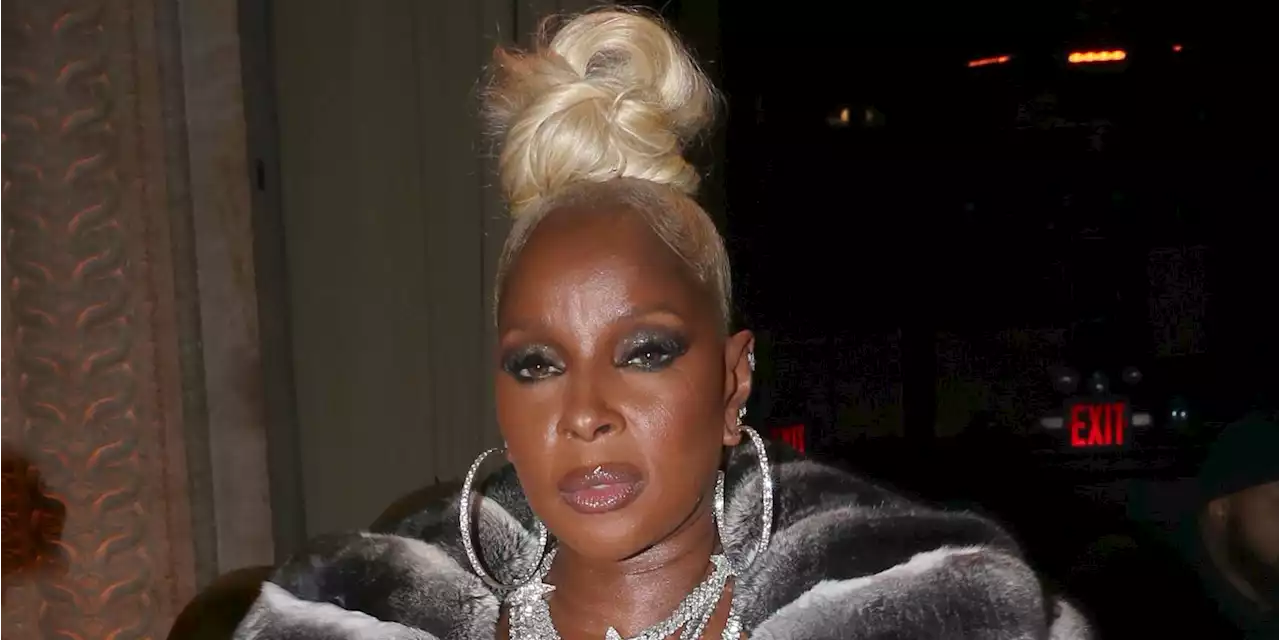 At 52, Mary J. Blige Rocks Plunging Silver Mini Dress in Spicy New Birthday IG