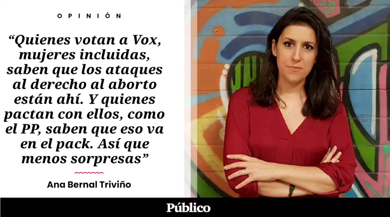 Ninguna sorpresa: Vox ya avisó del aborto