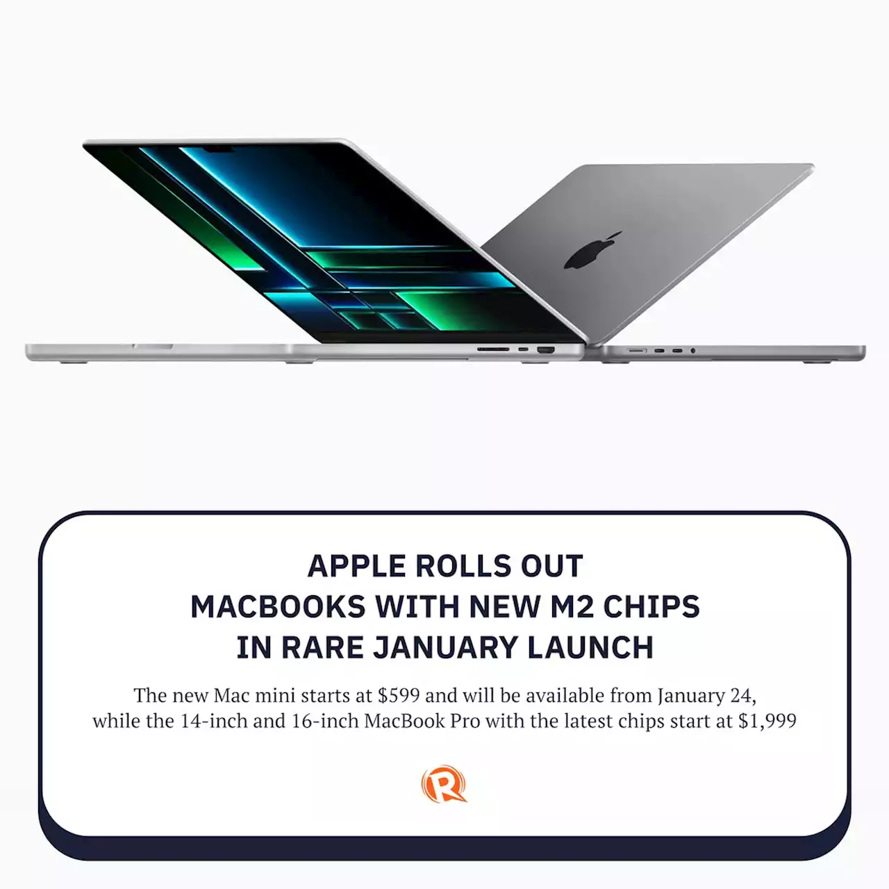 Apple rolls out Macbooks with new M2 chips in rare January launch