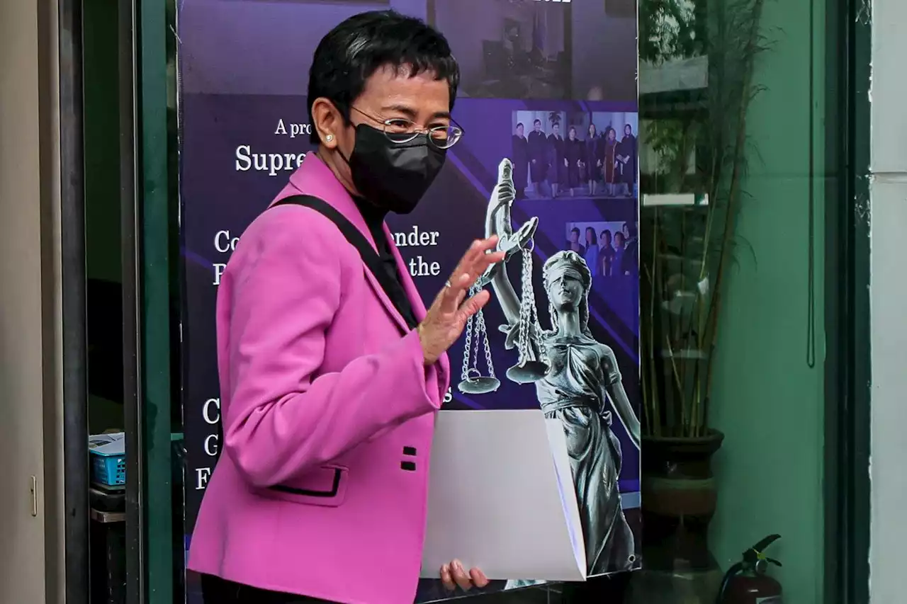 Ex-VP Robredo, other public figures hail Maria Ressa's tax case acquittal