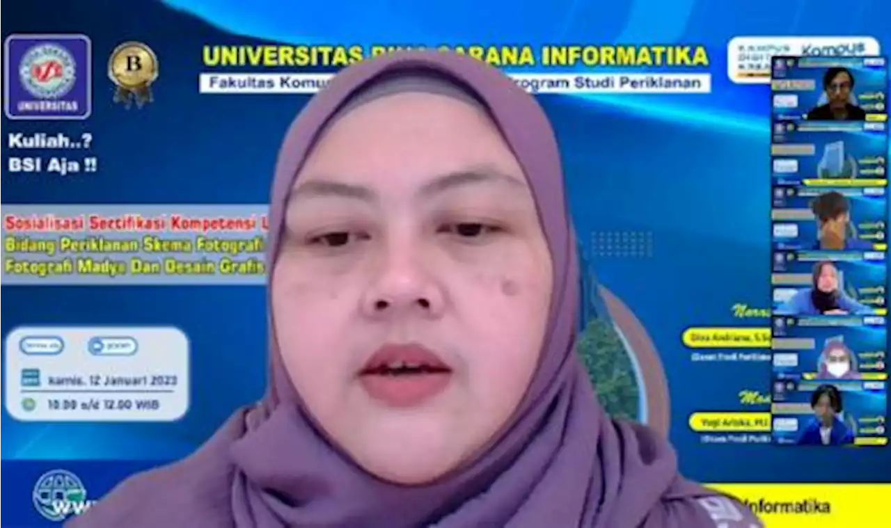 Universitas BSI Gelar Sosialisasi Penggunaan Sistem Sertifikasi Kompetensi |Republika Online