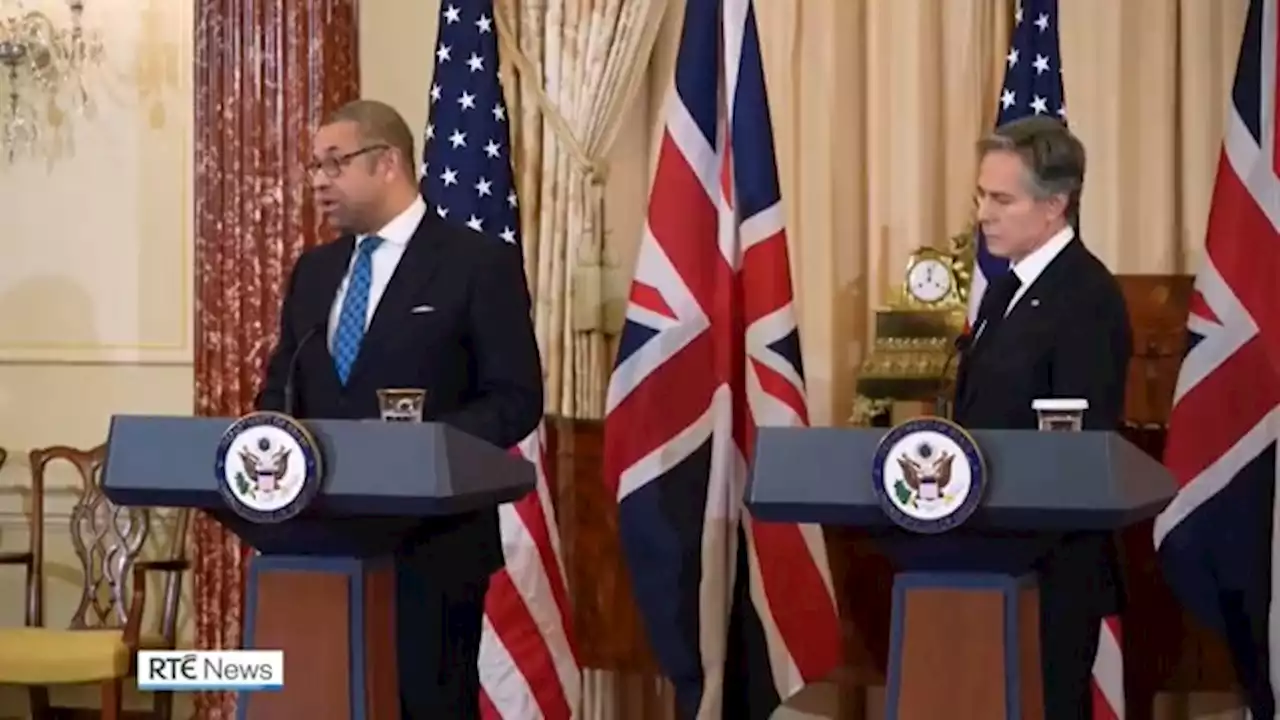 Cleverly and Blinken discuss NI Protocol issues in US