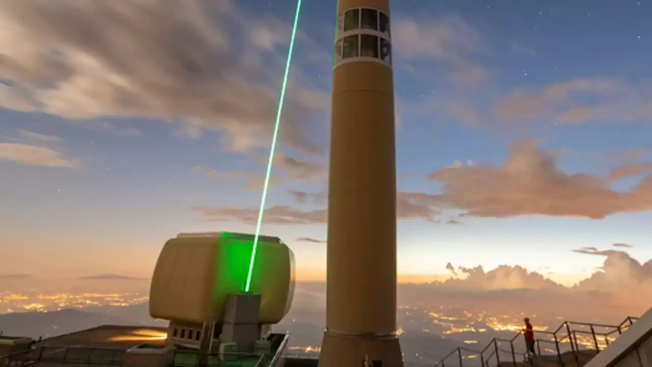 Breakthrough laser beam used to successfully divert lightning strikes