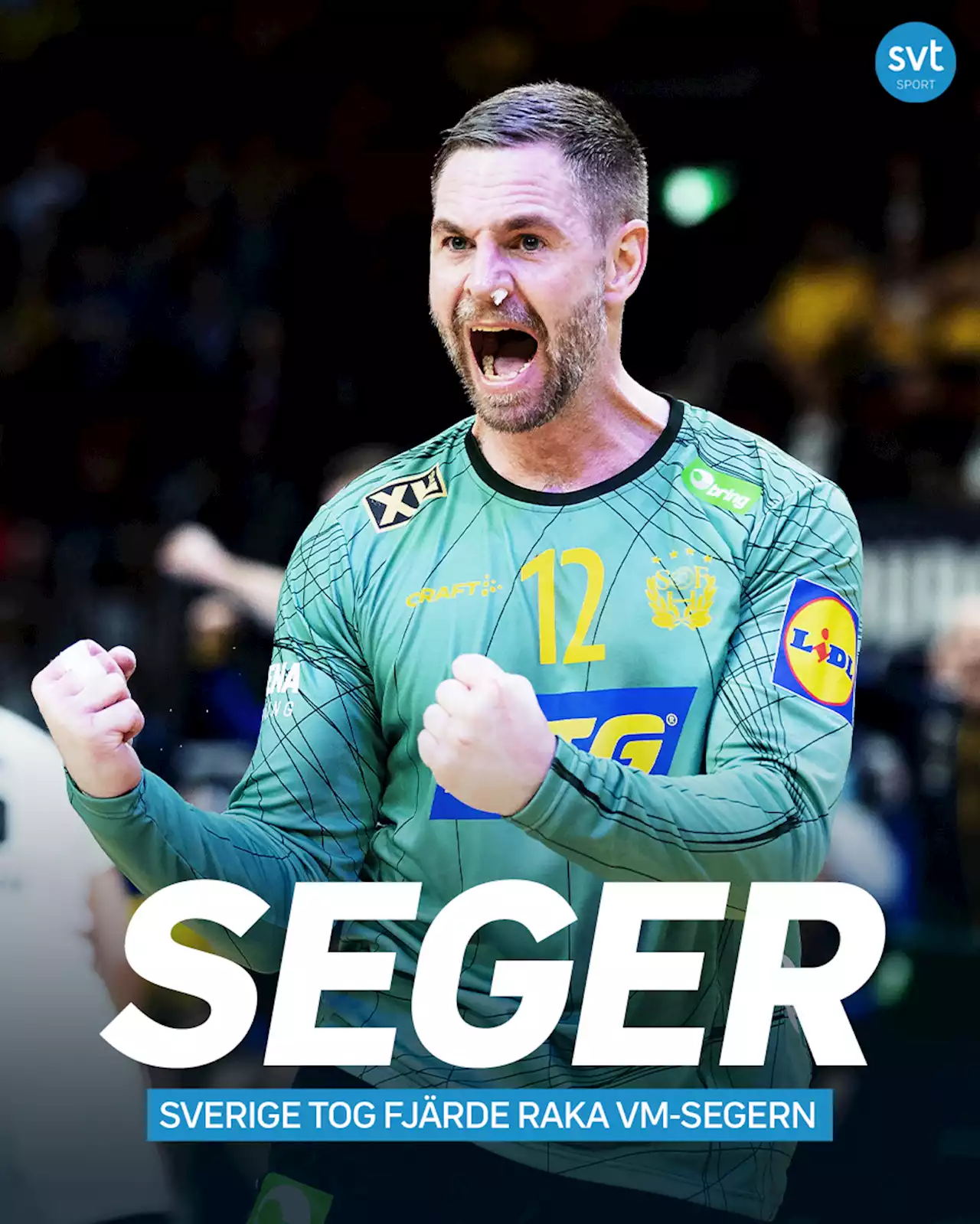 Handboll: Storseger mot Ungern i handbolls-VM efter svenskt jätteryck